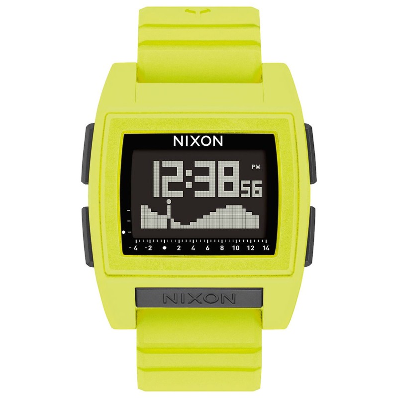 Montre Nixon Base tide PRO Lime