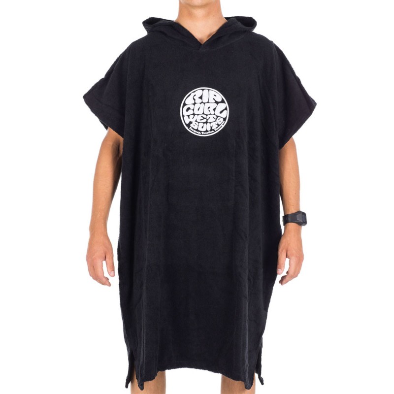 RIP CURL PONCHO BLACK