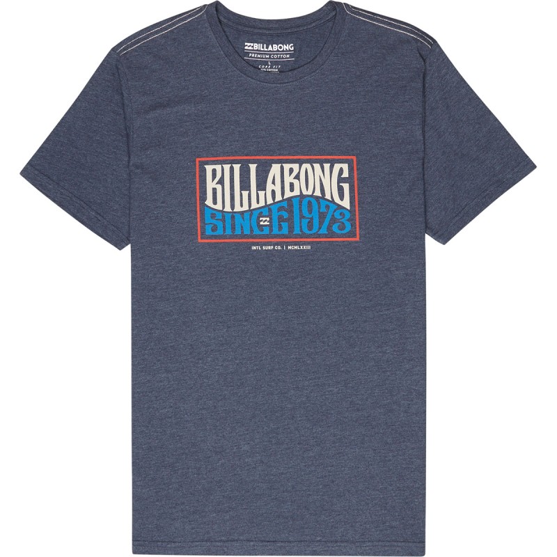 T-Shirt Billabong Wave Daze Navy Heather