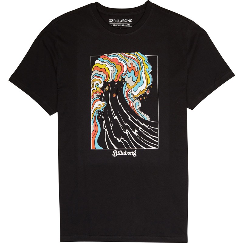 T-Shirt Billabong Roque Black