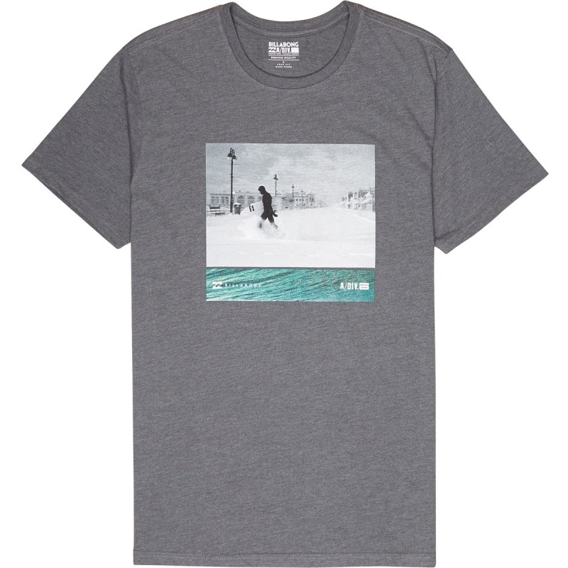 T-Shirt Billabong Swell Seeker Dark Grey Heather