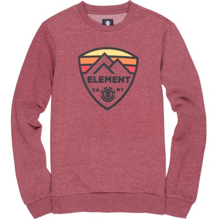 Sweat Element Guard Crew Ruby Wine