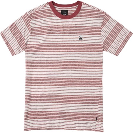 T-Shirt RVCA Longsight Bordeaux