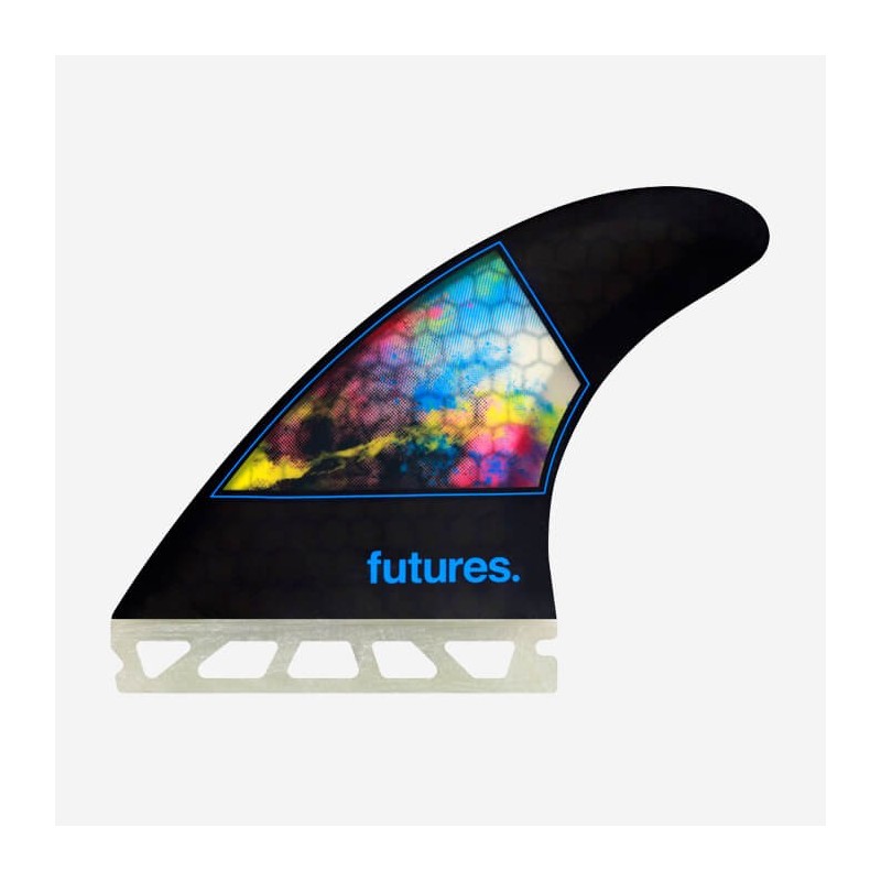 Ailerons Futures Thruster - Jordy Smith TTM Hex design - S