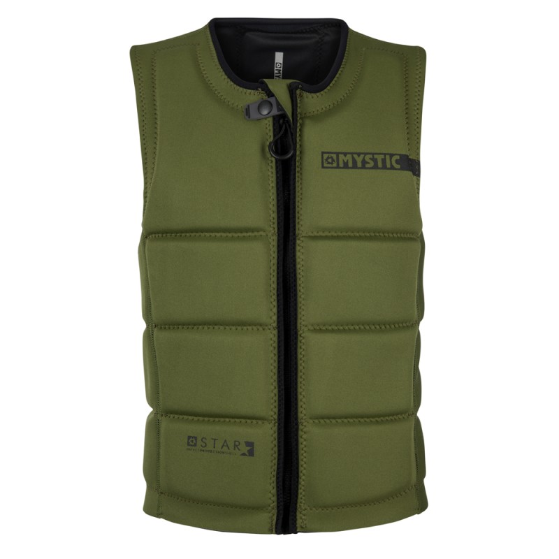 Gilet Vest Impact Wake Mystic Star Army Impact Vest Fzip Wake