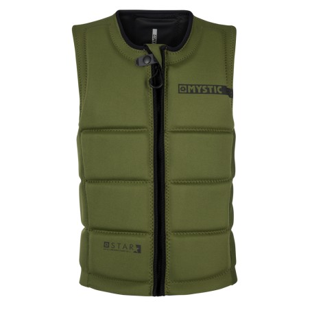 Gilet Vest Impact Wake Mystic Star Army Impact Vest Fzip Wake