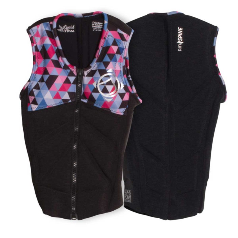 Impact Vest Liquid Force Z-Cardigan Women 2017 Black