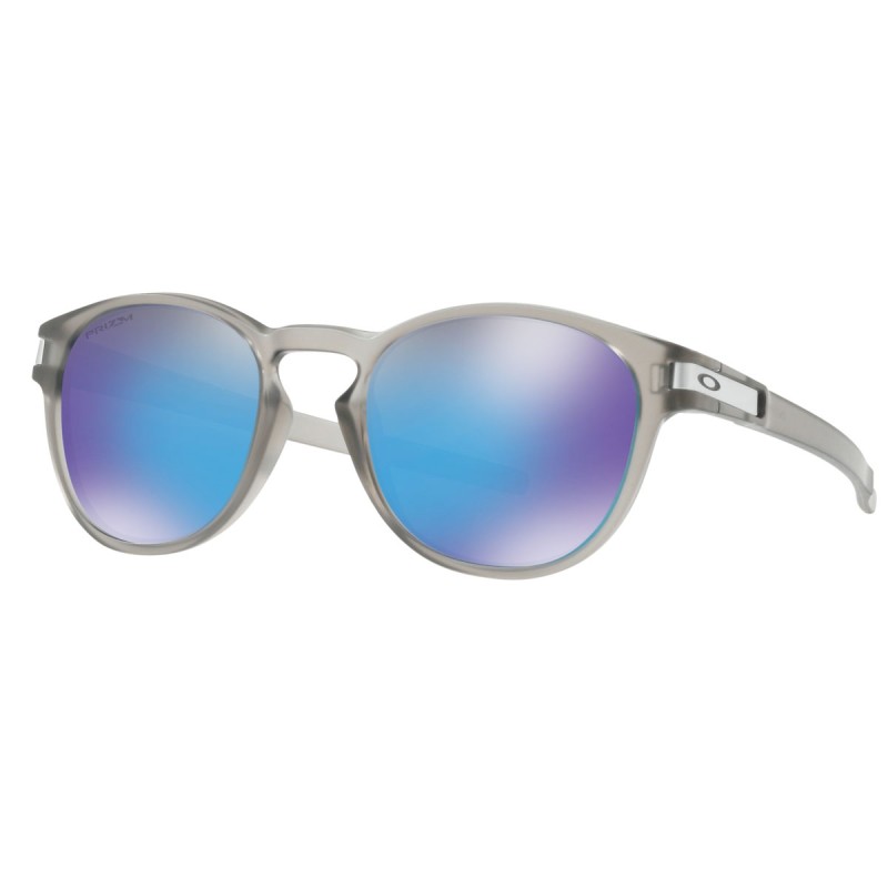 Lunettes de soleil Oakley Latch Matte Grey Ink / Prizm Sapphire Polarised