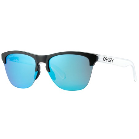 Lunettes de soleil Oakley Frogskins Lite Matte Black Matte Clear / Prizm Sapphire iridium