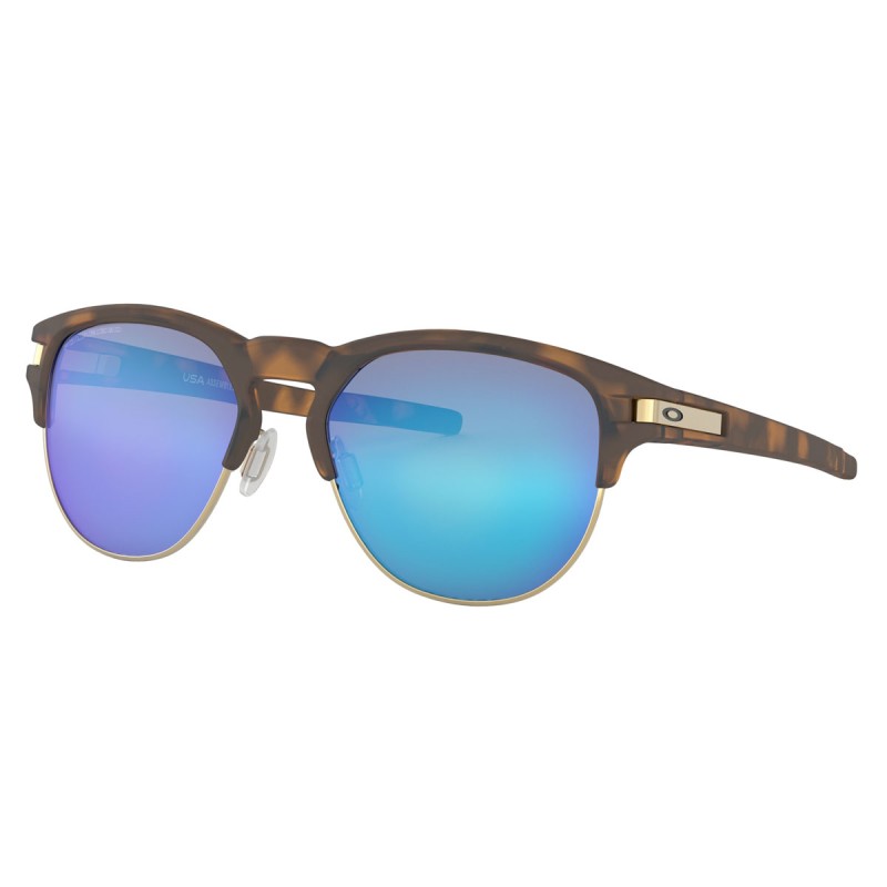 Lunettes de soleil Oakley Latch Key L Polarised Matte Brown / Sapphire Iridium