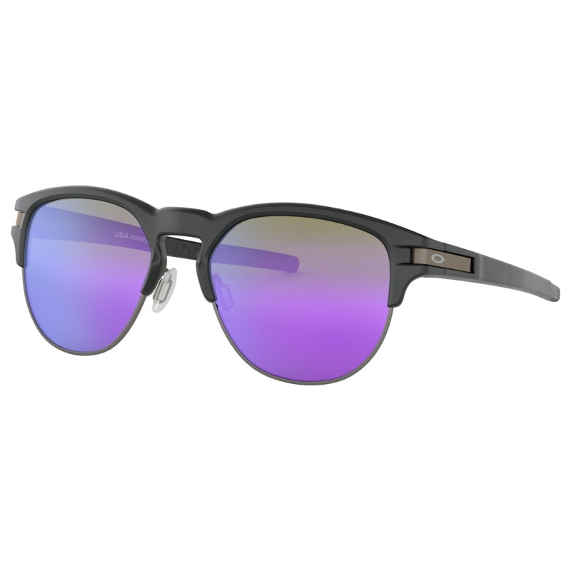 Lunettes de soleil Oakley Latch Key L Matt Black / Violet Iridium