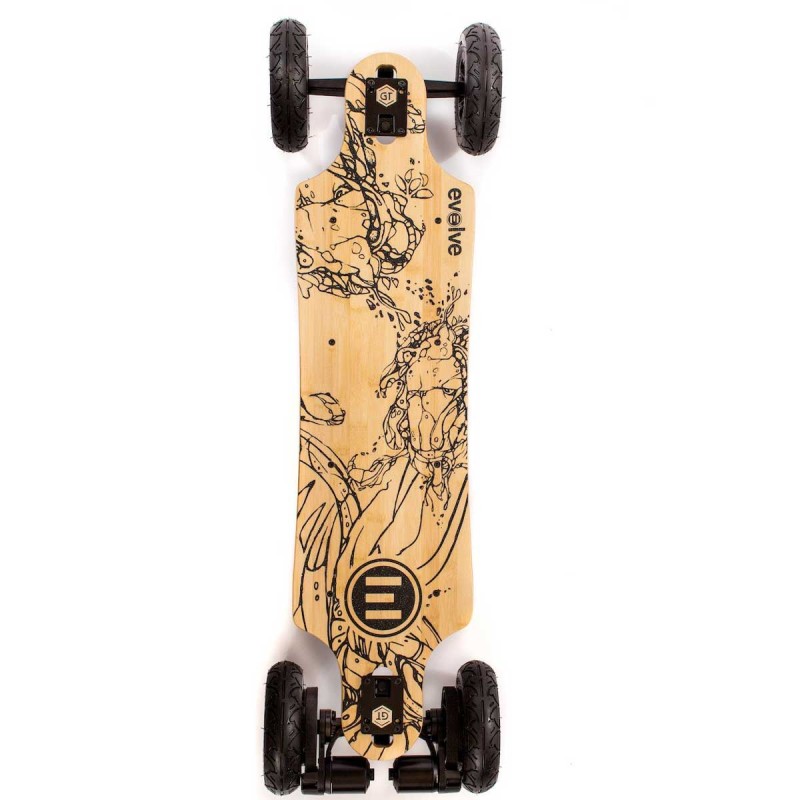 Longboard Electrique EVOLVE GTR Bambou Tous Chemins