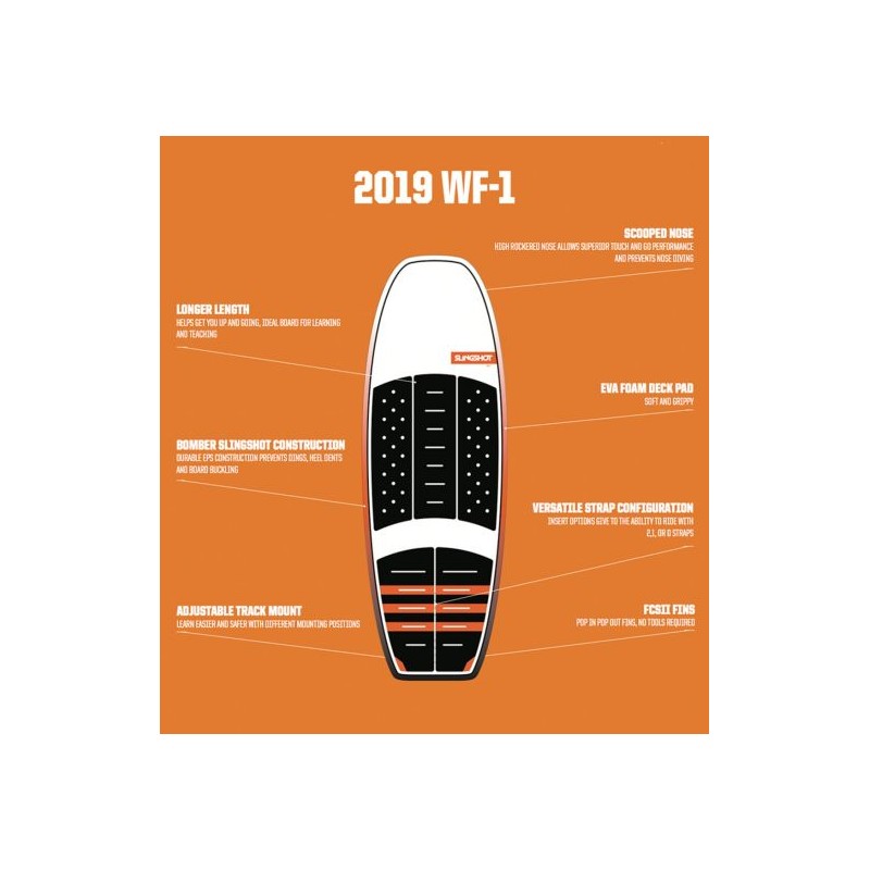 Wake Foil Slingshot WF1 Board 2019