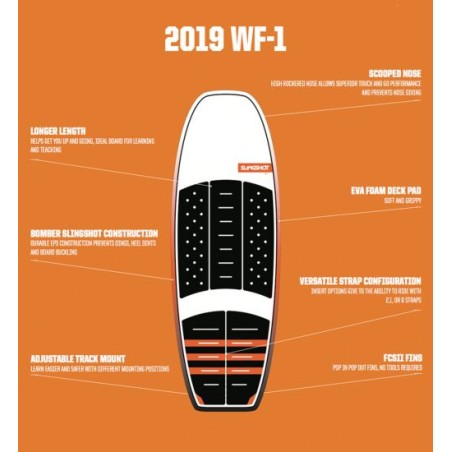 Wake Foil Slingshot WF1 Board 2019