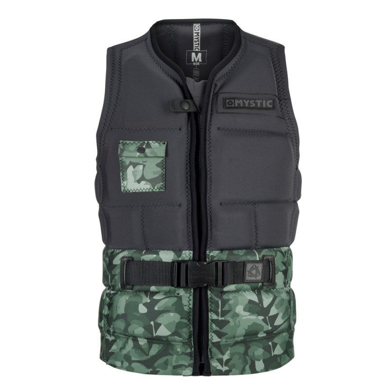 Gilet Vest Impact Wake Mystic Shred Impact Vest Fzip Wake