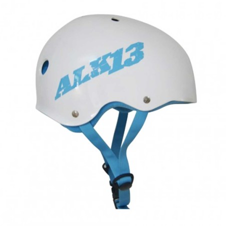 Casque ALK13 H2O+ White - Logo Blue