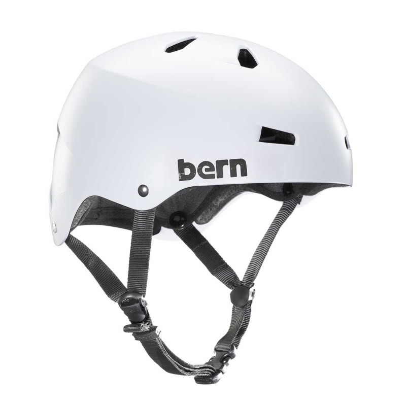 Casque Bern Macon H2O Satin White