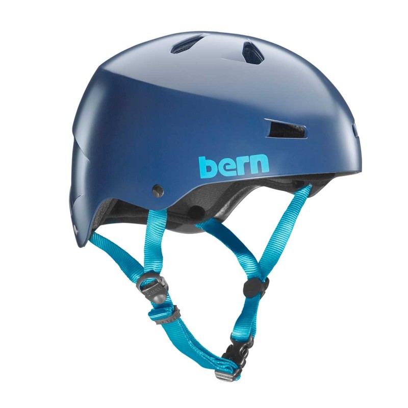 Casque Bern Macon H2O Satin Navy Blue