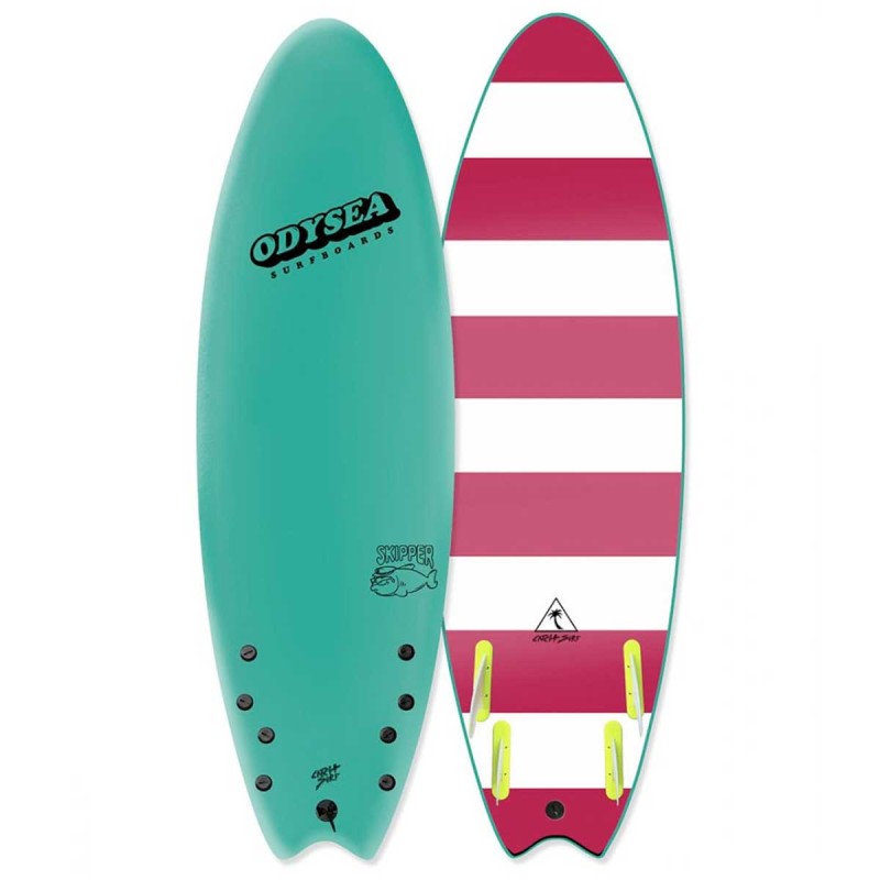 Planche de Surf Odysea Skipper Quad 6'0 Turquoise
