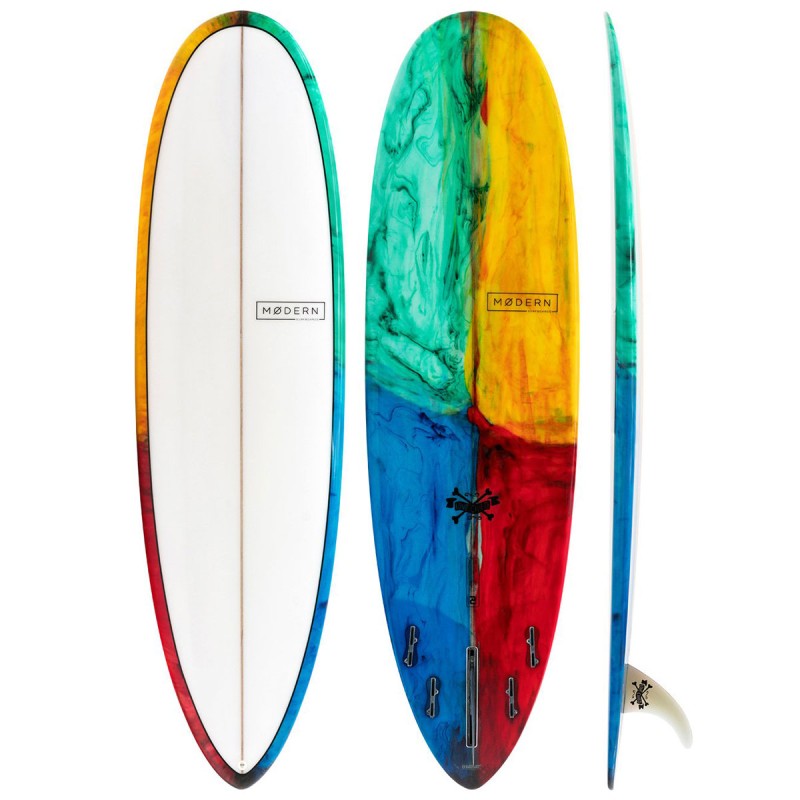 Planche de Surf Modern Surfboards Love Child PU Kaleidoscope