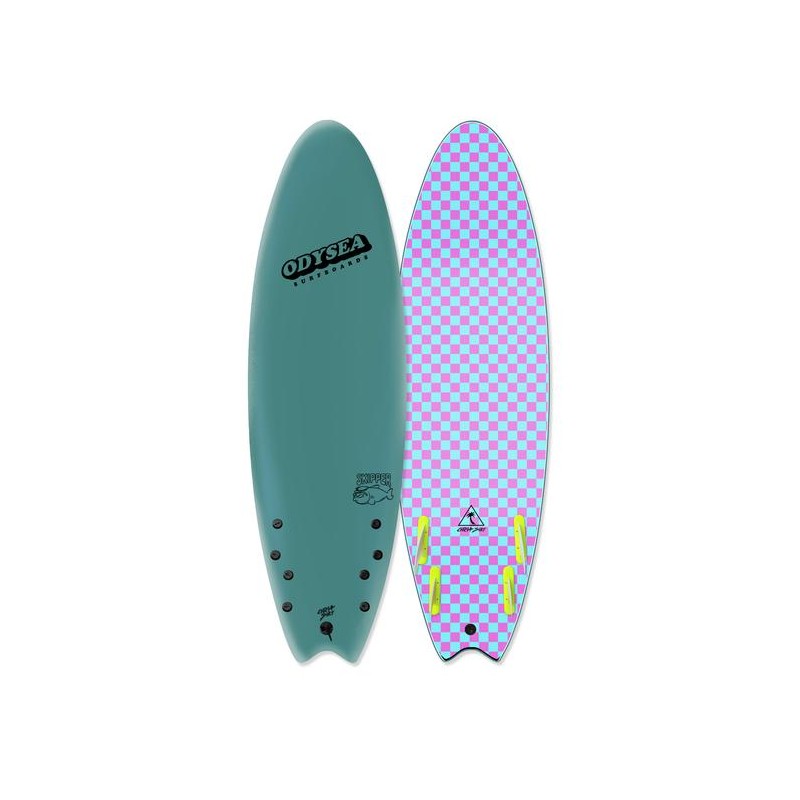 Planche de Surf Odysea Skipper Quad 5'6" Steel Green