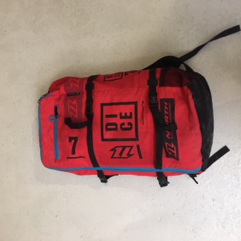 Aile Kitesurf North Dice 2015 7m (Complète) Aile Kitesurf North Dice 2015 7m (Complète)