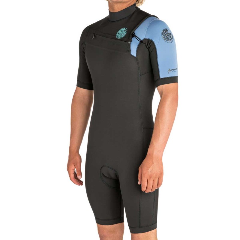 Combinaison Shorty Rip Curl Aggrolite 2mm 2019 Front Zip