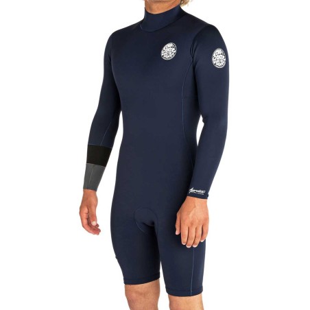 Combinaison Rip Curl Aggrolite LS 2mm 2019 Back Zip