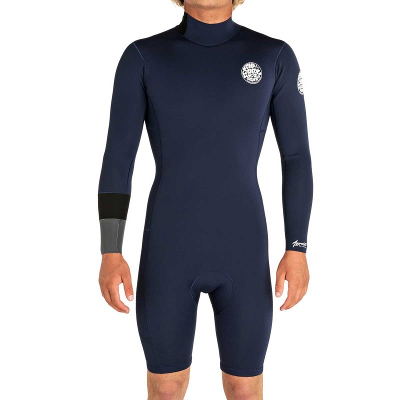 Combinaison Rip Curl Aggrolite LS 2mm 2019 Back Zip