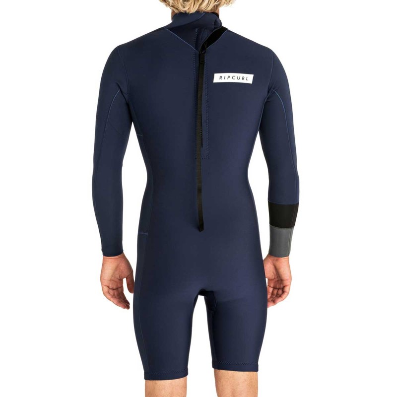 Combinaison Rip Curl Aggrolite LS 2mm 2019 Back Zip