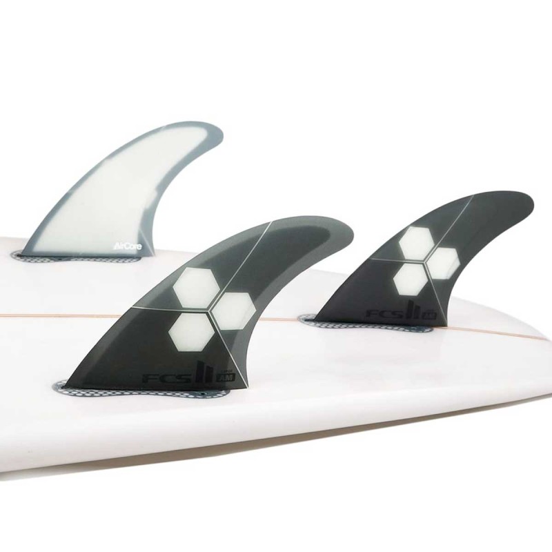 Ailerons   FCS II AM PC Grey Tri Set