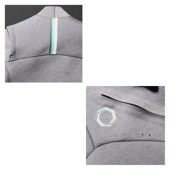 Combinaison Vissla High Seas Drainer 3/2mm Grey/Heather Combinaison Vissla High Seas Drainer 3/2mm Grey/Heather