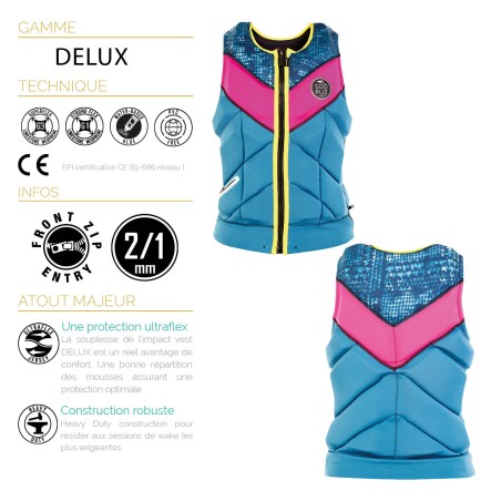 Gilet Femme Wake Vest Impact Sooruz Delux 2019