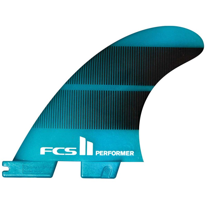 Ailerons FCS II Tri-Fins Performer Neo Glass