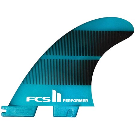 Ailerons FCS II Tri-Fins Performer Neo Glass