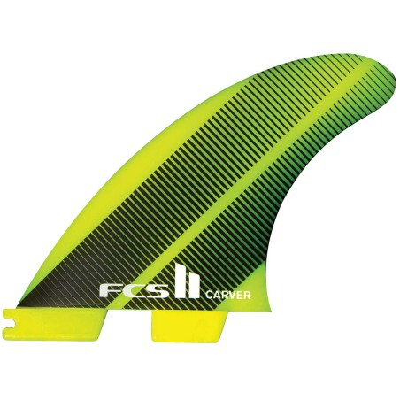 Ailerons FCS II Tri-Fins Carver Neo Glass