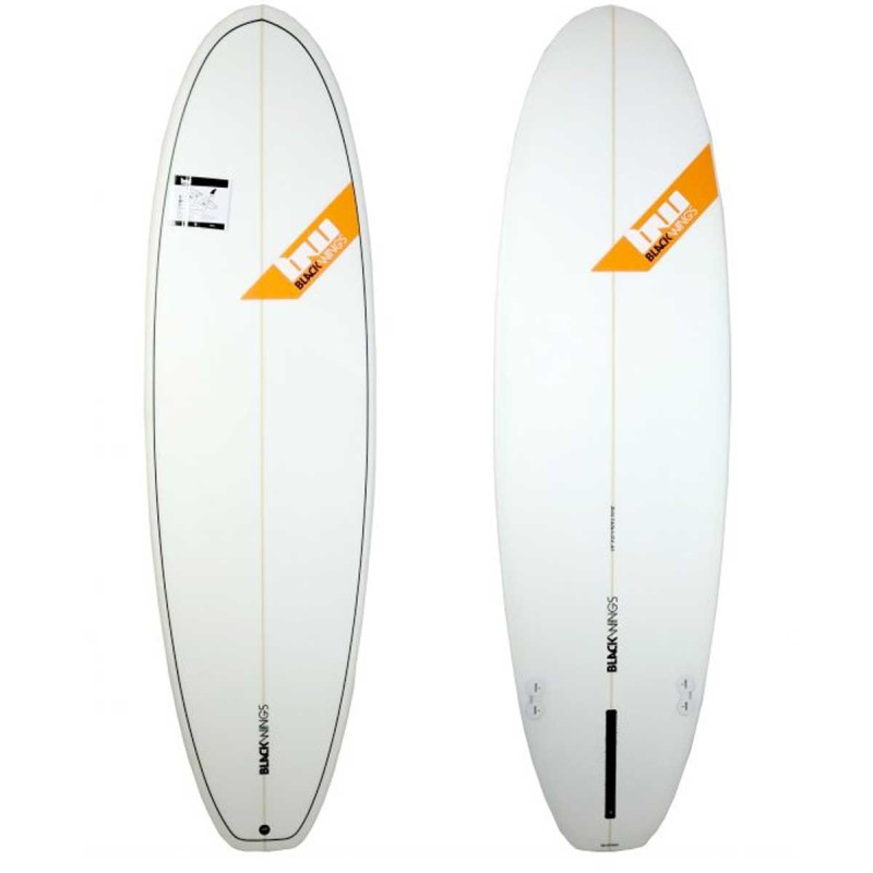 Planche surf Blackwings 6'4 Fat Wombat Cristal Clear