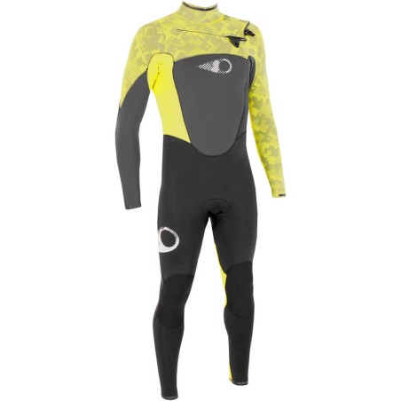 Combinaison Sooruz Fighter 3/2mm 2019 Front Zip Yellow