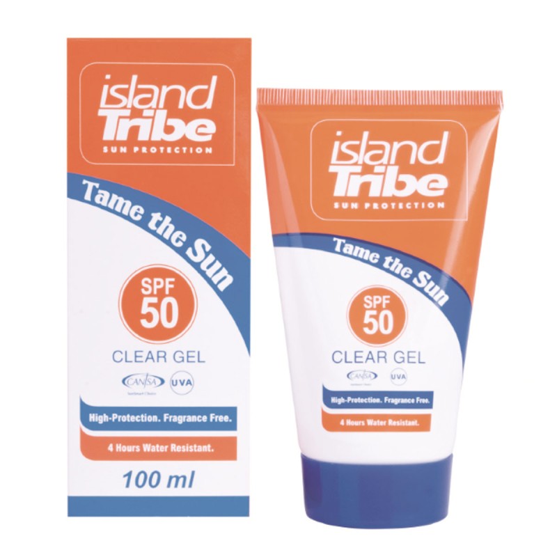 Crème solaire Island Tribe SPF50 gel 100ml