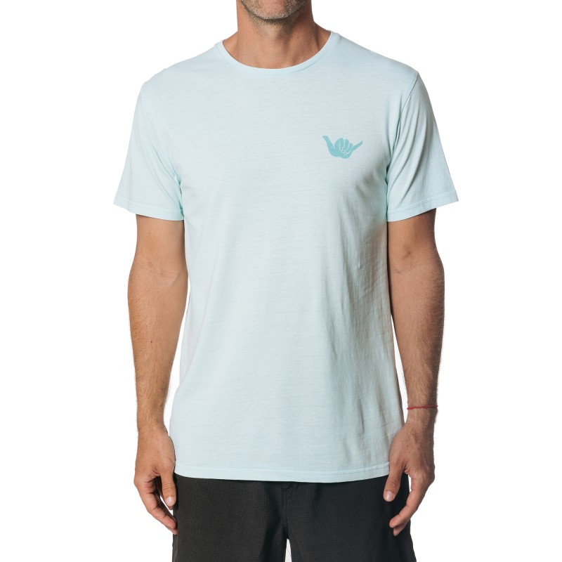 T-Shirt Rip Curl Emblem Blue