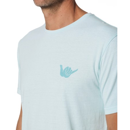 T-Shirt Rip Curl Emblem Blue