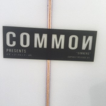 Planche de Surf Sinners Spacey 6'8 Clear