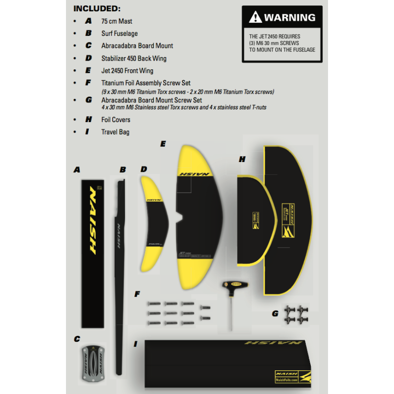 Foil Naish JET 2020 Abracadabra