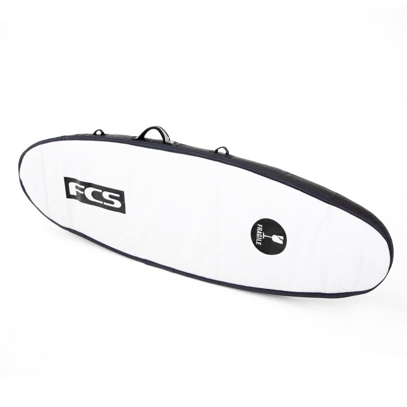 Housse de Surf FCS Travel 2 Fun Board 6'7 Black Grey