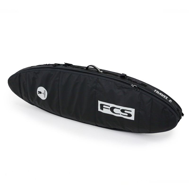 Housse de Surf FCS Travel 2 All Purpose Black Grey