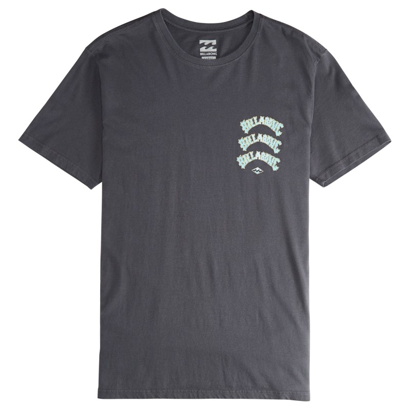 T-Shirt Billabong warp ss tee Asphalt