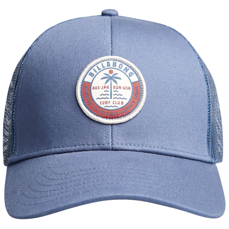 Casquette Billabong walled trucker blue