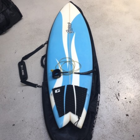 Planche de Surf Green 6'2