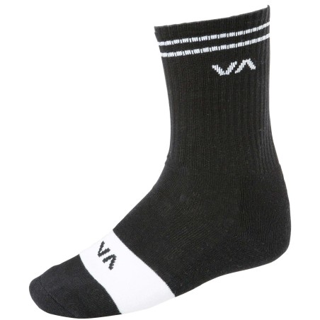 Chaussettes RVCA union Skate Sock Black