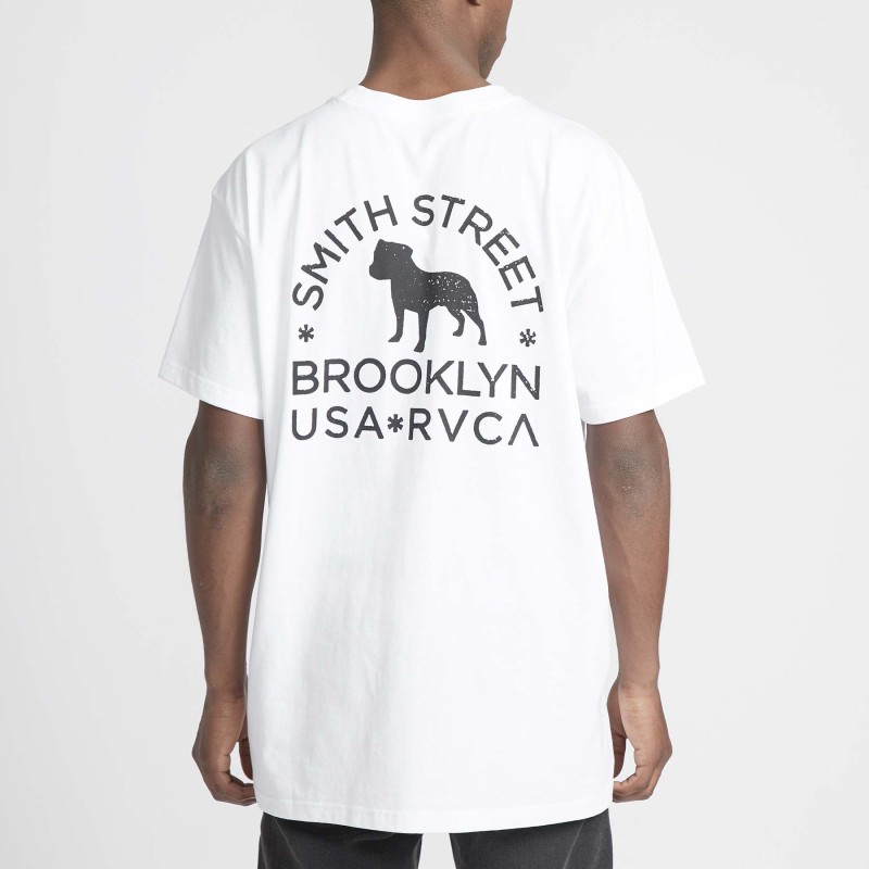 T-Shirt RVCA Whicks SS White